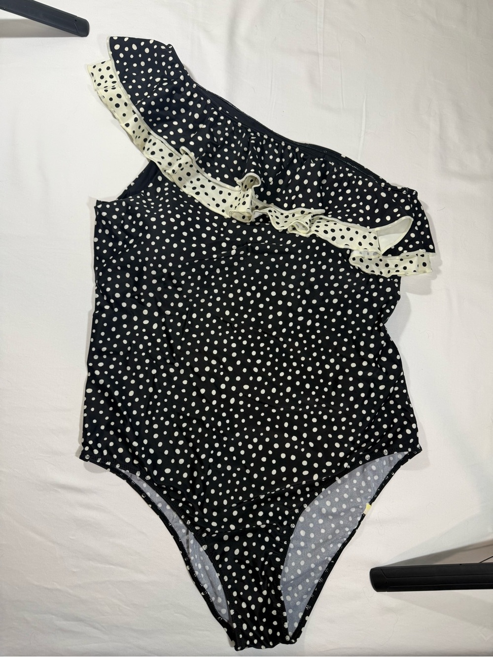 summersalt one-piece swimsuit with Cream Polka Dots